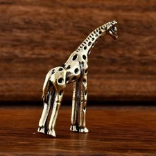 Brass Giraffe Figurine Tea Pet