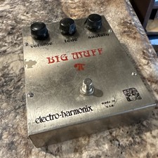 70’s Electro Harmonix Ram's Head Big Muff Pi Fuzz Pedal Professionally Serviced!