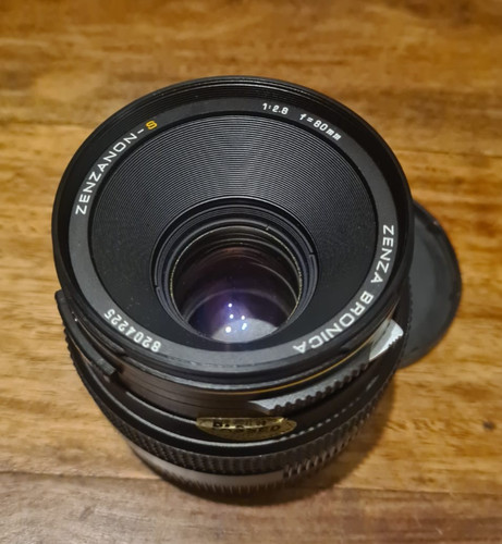 Zenzanon 80mm 8 lens - s, f/2.8