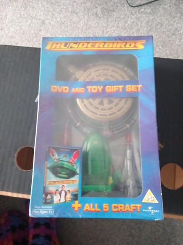 Thunderbirds dvd and toy gift - thunderbirds,