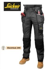 Snickers 3212 Duratwill 3212 Holster Pocket Trousers Grey 38"(R) /36"(S)