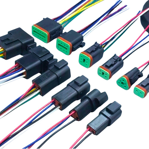 Black deutsch prewired male - dt,