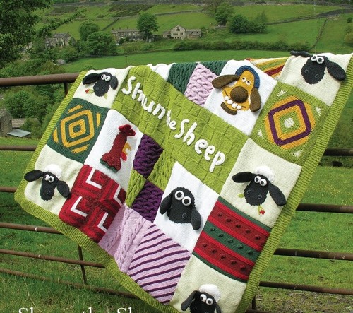 Shaun the sheep afghan
