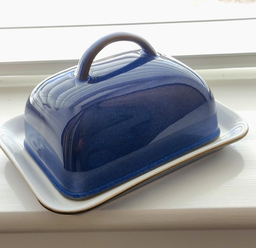 Denby imperial blue butter - denby,