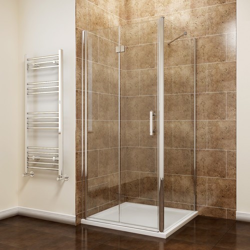 Frameless fold shower door - fold,
