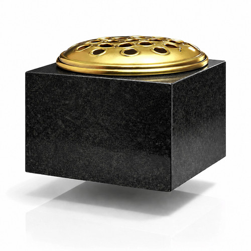 Granite memorial vase grave - memorial,