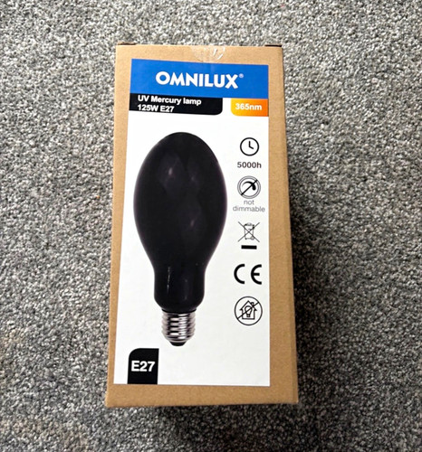 Omnilux mercury lamp bulb - omnilux,
