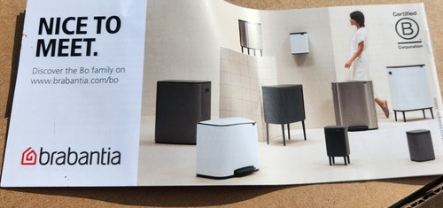 Brabantia touch bin - touch,