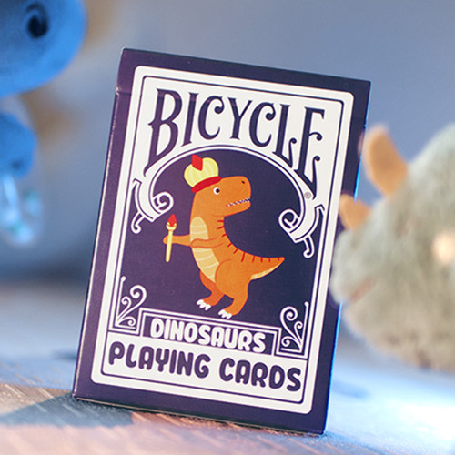 Bicycle dinosaurs playing - dinosaurs,