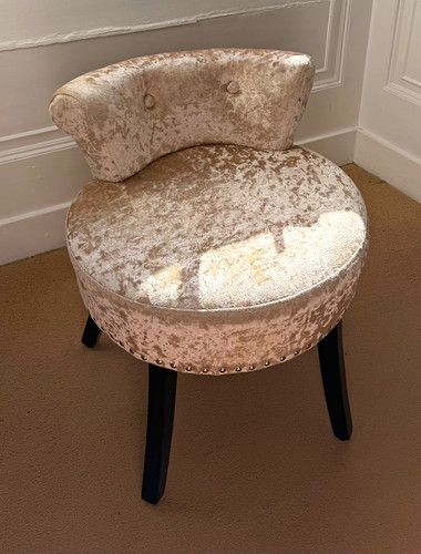 Homcom velvet dressing table - dressing,