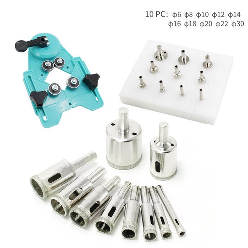 Diamond holesaw set holes - holesaw,