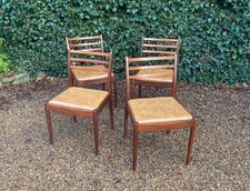 SET OF FOUR G PLAN TEAK DINING CHAIRS