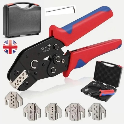 Ratchet crimping tool - tool, set