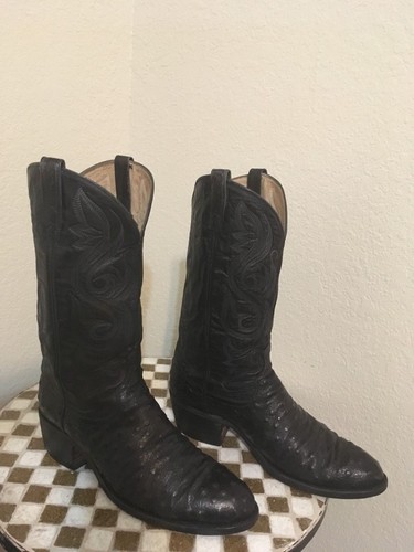 Black ostrich custom usa - ostrich,