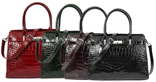 Women real leather handbag - women, mid