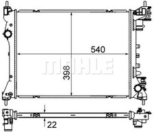 MAHLE Coolant Radiator