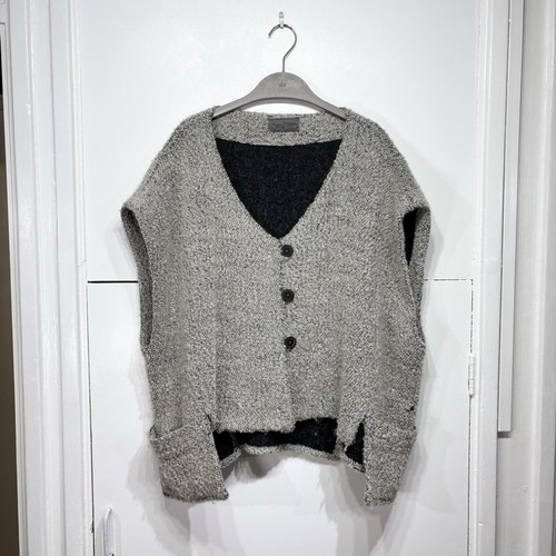 Terry macey cardigan - vest, grey