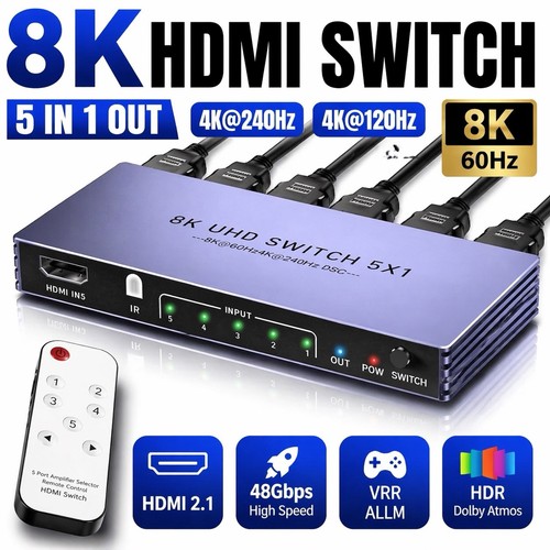 Hdmi switch port 4k 240hz - port,
