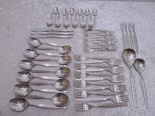 52-Piece Lot WMF Cromargan Cutlery Design Plama (Old Series) - Vintage