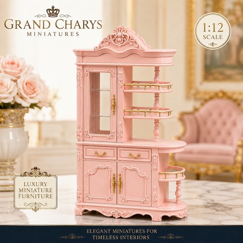Dolls house pink - 12, display
