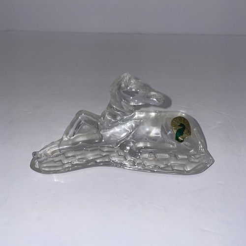 Waterford crystal laying - crystal, foal