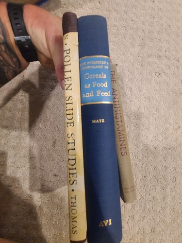 Old medical books pollen - medical, books,