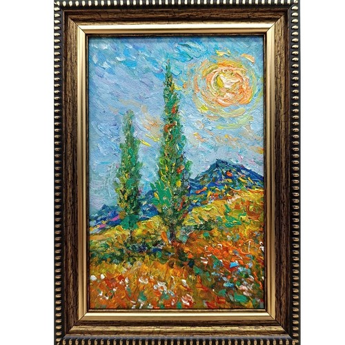 Van gogh style original oil - style,