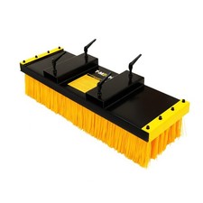 Forklift Mount Sweeper Brush Attachment 1300mm Wide Push Broom Warehouse Indoor
