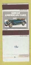 Matchbox - Great American Cars 1933 Oldsmobile WEAR