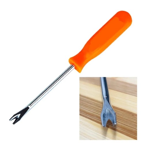 Plastic trim clip removal - clip, pry