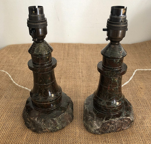 Vintage pair polished cornish - pair,