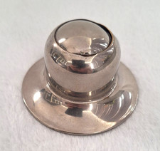 Art Deco Silver Plated Domed