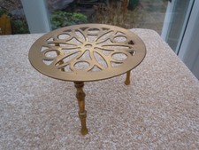 Brass Tri Footed
