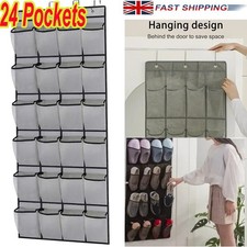 24.PAIR OVER DOOR HANGING SHOE