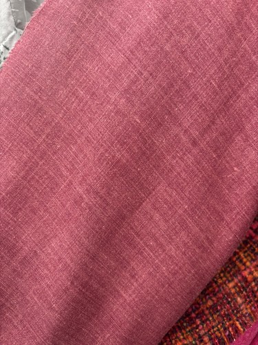 Wool silk linen fabric - silk, ,