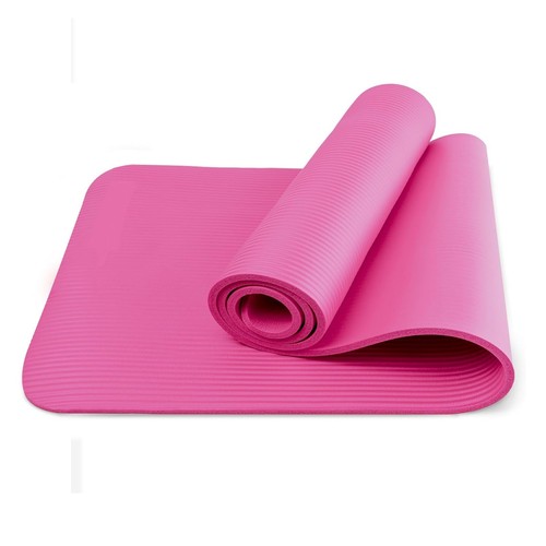 Yoga exercise mat pink - exercise, thick