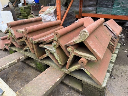 Roll top ridge tiles - roll,