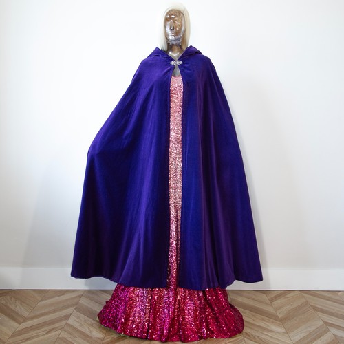 Vintage 1980s purple velvet - vintage,