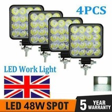 4 Pack 48W LED Work Light