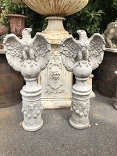 Eagle pair Finials Statues on