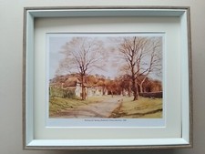 Alan Ingham print  'Waiting for Spring, Buckland, Gloucestershire, 2000'  FRAMED