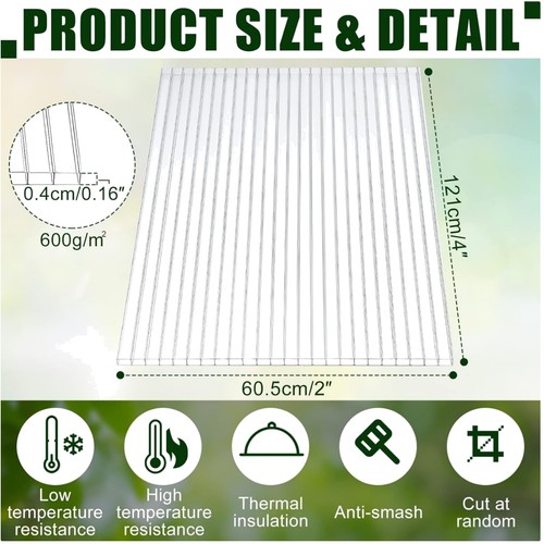 Corrugated plastic roofing - plastic,