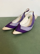 Vintage Kurt Geiger Purple Geo