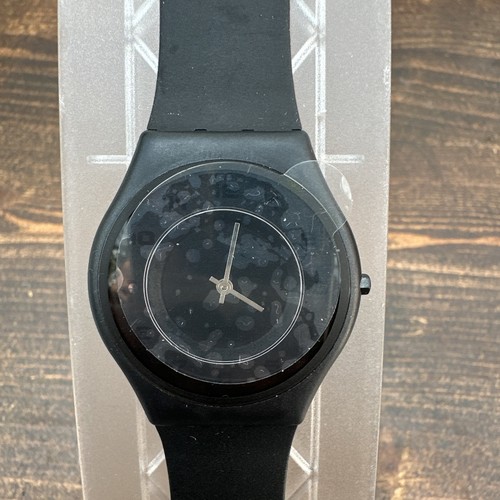 New swatch skin watch black - swatch,