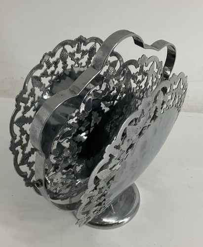 Three tier vintage silver - three,