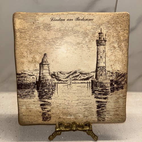8x8 inch vintage german tile - 8x8,