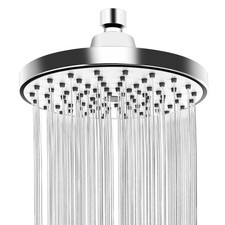 Shower Head 6 Inch -Leak -Clog Fixed Rain Showerhead Rainfall Spray8366