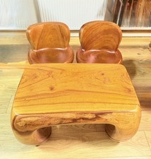 Hand Carved Camphor Wood Tree