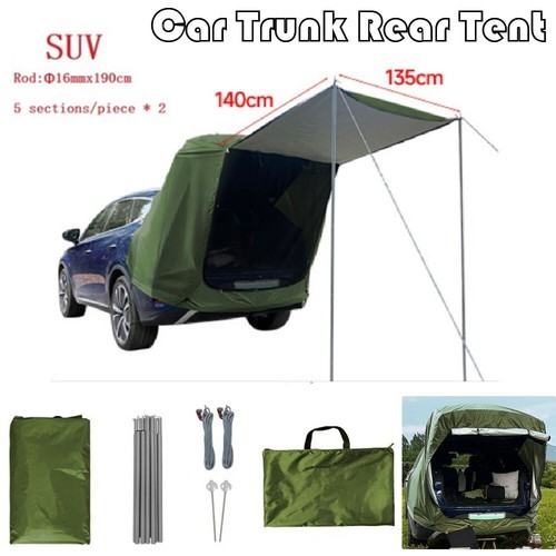 Car trunk rear tent upgrade - trunk,