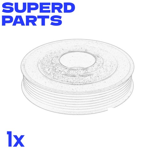 Belt pulley crankshaft - belt,